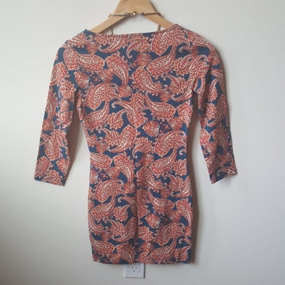 Paisley Print Summer of Love Dress - Picture 2 of 5